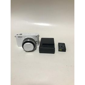 【中古】Nikon ミラーレス一眼カメラ Nikon 1 (ニコンワン) J2 標準ズームレンズキット ホワイト N1J2HLKWH