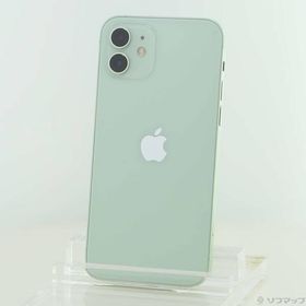 〔中古〕Apple(アップル) iPhone12 64GB グリーン MGHT3J／A SIMフリー〔297-ud〕