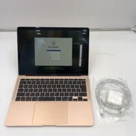 中古 Apple MacBook Air 13インチ 2020 (M1 8CPU 7GPU/8GB/256GB) ゴールド MGND3J/A 144575 状態： C:並品