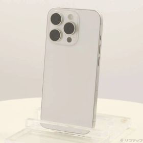 ソフマップ 〔中古品〕 iPhone15 Pro 256GB ホワイトチタニウム MTUD3J／A SIMフリー【297】