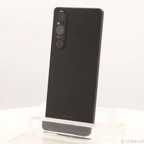 〔中古〕SONY(ソニー) Xperia 1 V 256GB ブラック SO-51D docomo SIMフリー〔377-ud〕
