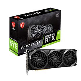 (中古)MSI MSI GeForce RTX 3070 Ti VENTUS3X 8G OC(344-ud)