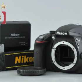 【中古】Nikon ニコン D3300 ブラック デジタル一眼レフカメラ シャッター回数僅少