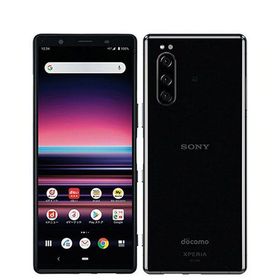 【中古】 SO-01M Xperia 5 ブラック so01mbk7mtm