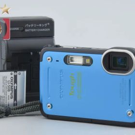 【中古】OLYMPUS オリンパス TOUGH TG-620 ブルー コンパクトデジタルカメラ シャッター回数僅少