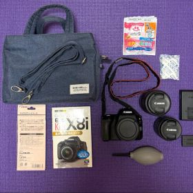 Canon EOS Kiss X9 ダブルズームキット レンズ2本 バッグ付き