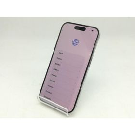 【中古】Apple au 【SIMフリー】 iPhone 15 Pro 128GB ホワイトチタニウム MTU83J/A【町田】保証期間１ヶ月【ランクC】