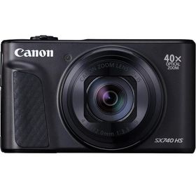 【新品】【即納】 Canon コンパクトデジタルカメラ PowerShot SX740 HS ブラック 光学40倍ズーム/4K動画/Wi-Fi対応 PSSX740HSBK デジタルカメラ デジカメ
