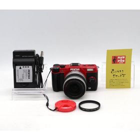 PENTAX デジタルミラーレス一眼 Q10 ズームレンズキット [標準ズーム 02 STANDARD ZOOM] レッド Q10 LENSKIT RED 12197