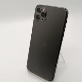 【中古】Apple SoftBank 【SIMロック解除済み】 iPhone 11 Pro Max 64GB スペースグレイ MWHD2J/A【小倉駅前】保証期間１ヶ月【ランクB】