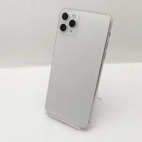 【中古】Apple docomo 【SIMロック解除済み】 iPhone 11 Pro Max 256GB シルバー MWHK2J/A【新宿2】保証期間１ヶ月【ランクB】