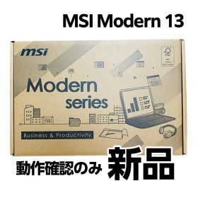 MSIノートPC Modern13 F1M 16GB 512GB プラチナグレイ