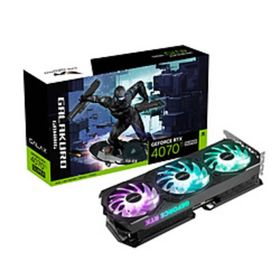 〔中古〕KuroutoShikou(玄人志向) GALAKURO GAMING GG-RTX4070TiSP-E16GB／EX／TP〔344-ud〕