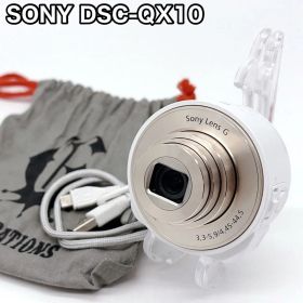 SONY デジタルスチルカメラ DSC-QX10 ホワイト サイバーショット
