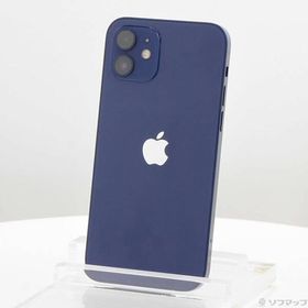 〔中古〕Apple(アップル) iPhone12 128GB ブルー MGHX3J／A SIMフリー〔344-ud〕