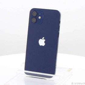 〔中古〕Apple(アップル) iPhone12 128GB ブルー MGHX3J／A SIMフリー〔348-ud〕