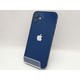 【中古】Apple SoftBank 【SIMロック解除済み】 iPhone 12 128GB ブルー MGHX3J/A【池袋東口】保証期間１ヶ月【ランクC】