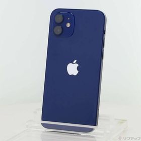 〔中古〕Apple(アップル) iPhone12 128GB ブルー MGHX3J／A SIMフリー〔295-ud〕
