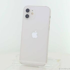 〔中古〕Apple(アップル) iPhone12 64GB ホワイト MGHP3J／A SIMフリー〔276-ud〕