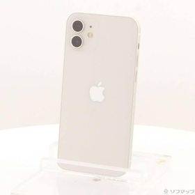 〔中古〕Apple(アップル) iPhone12 64GB ホワイト MGHP3J／A SIMフリー〔269-ud〕