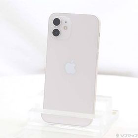 〔中古〕Apple(アップル) iPhone12 64GB ホワイト MGHP3J／A SIMフリー〔258-ud〕