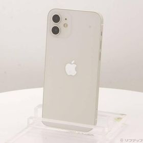 〔中古〕Apple(アップル) iPhone12 64GB ホワイト MGHP3J／A SIMフリー〔247-ud〕