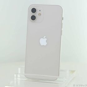 〔中古〕Apple(アップル) iPhone12 64GB ホワイト MGHP3J／A SIMフリー〔305-ud〕