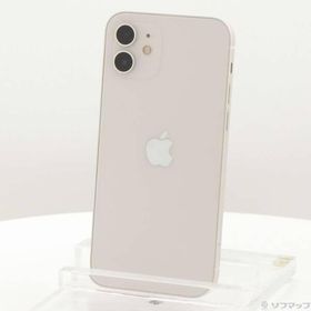 〔中古〕Apple(アップル) iPhone12 64GB ホワイト MGHP3J／A SIMフリー〔258-ud〕