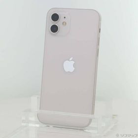 〔中古〕Apple(アップル) iPhone12 64GB ホワイト MGHP3J／A SIMフリー〔352-ud〕