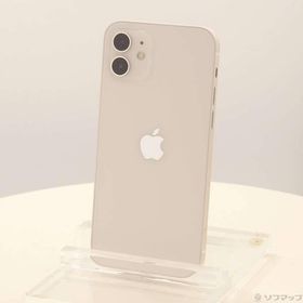 〔中古〕Apple(アップル) iPhone12 64GB ホワイト MGHP3J／A SIMフリー〔269-ud〕