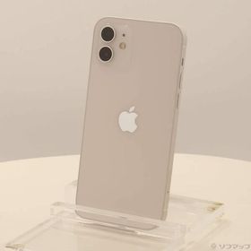 〔中古〕Apple(アップル) iPhone12 64GB ホワイト MGHP3J／A SIMフリー〔269-ud〕