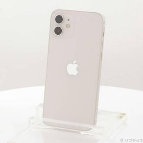 〔中古〕Apple(アップル) iPhone12 64GB ホワイト MGHP3J／A SIMフリー〔247-ud〕