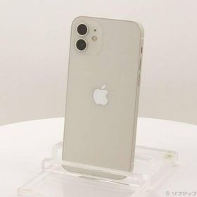 〔中古〕Apple(アップル) iPhone12 64GB ホワイト MGHP3J／A SIMフリー〔258-ud〕