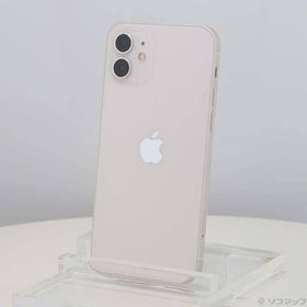 〔中古〕Apple(アップル) iPhone12 64GB ホワイト MGHP3J／A SIMフリー〔377-ud〕