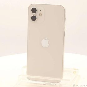 〔中古〕Apple(アップル) iPhone12 64GB ホワイト NGHP3J／A SIMフリー〔377-ud〕