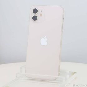 〔中古〕Apple(アップル) iPhone12 64GB ホワイト MGHP3J／A SIMフリー〔198-ud〕
