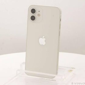 〔中古〕Apple(アップル) iPhone12 64GB ホワイト MGHP3J／A SIMフリー〔247-ud〕
