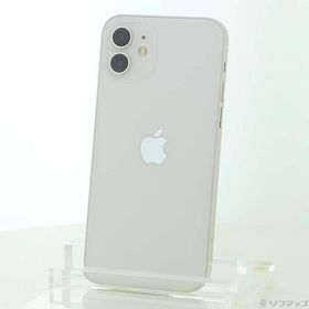 〔中古〕Apple(アップル) iPhone12 64GB ホワイト MGHP3J／A SIMフリー〔348-ud〕