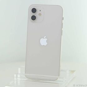 〔中古〕Apple(アップル) iPhone12 64GB ホワイト MGHP3J／A SIMフリー〔305-ud〕
