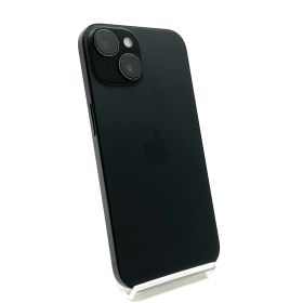 【全額返金保証】【最速発送】 iPhone 15 128GB ブラック Softbank 白ロム 動作確認済 72%