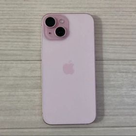 iPhone15 ピンク 256GB 美品 ジャンク