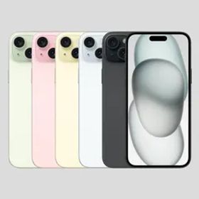 【中古】iPhone 15 SIMフリー バッテリー新品 100% 128GB ブラック イエロー ブルー ピンク グリーン【整備済み品】【バッテリー交換済】【中古スマホ】 本体 電池長持ち Cランク