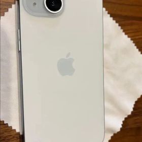【美品】iPhone15 ブルーSIMフリー 純正TypCケーブルプレゼント