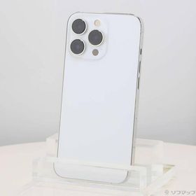 〔中古〕Apple(アップル) iPhone13 Pro 256GB シルバー NLUP3J／A SIMフリー〔198-ud〕