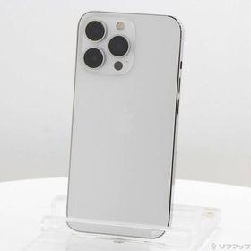 〔中古〕Apple(アップル) iPhone13 Pro 256GB シルバー MLUP3J／A SIMフリー〔198-ud〕