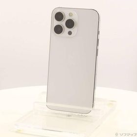 〔中古〕Apple(アップル) iPhone13 Pro 256GB シルバー MLUP3J／A SIMフリー〔198-ud〕