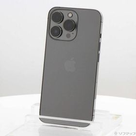 〔中古〕Apple(アップル) iPhone13 Pro 256GB グラファイト MLUN3J／A SIMフリー〔352-ud〕