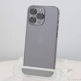 〔中古〕Apple(アップル) iPhone13 Pro 256GB グラファイト NLUN3J／A SIMフリー〔198-ud〕