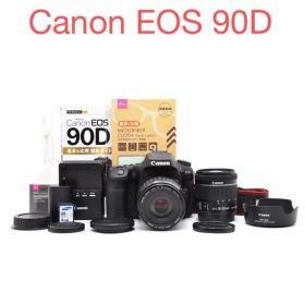 デジタル一眼レフカメラ Canon EOS 90D標準&望遠ダブルレンズセット