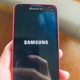 Samsung Galaxy J SC-02F 本体 レッド